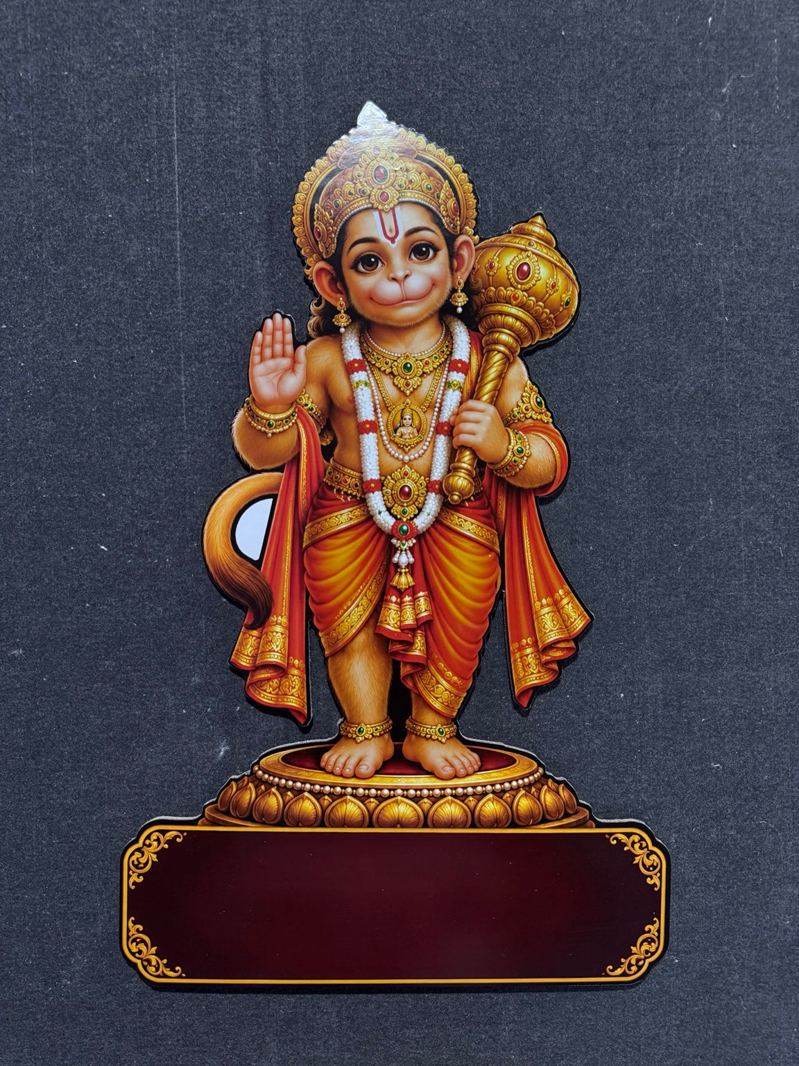 2027 Hanuman die-cut divine calendar by Signature Roses