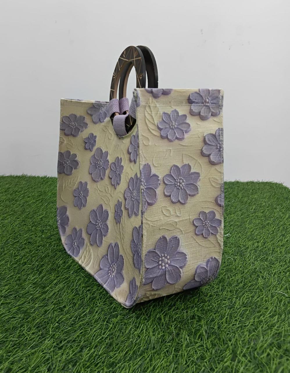 Juco Floral Digital Printed Bag