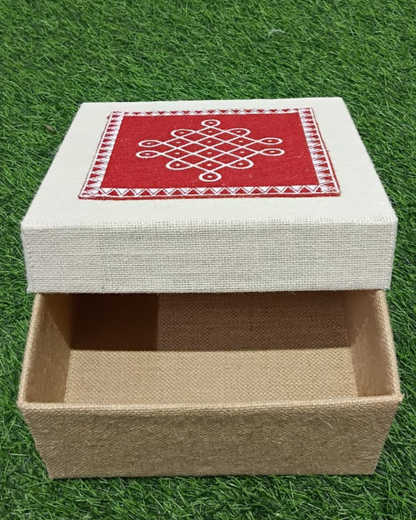 Jute Gift Box