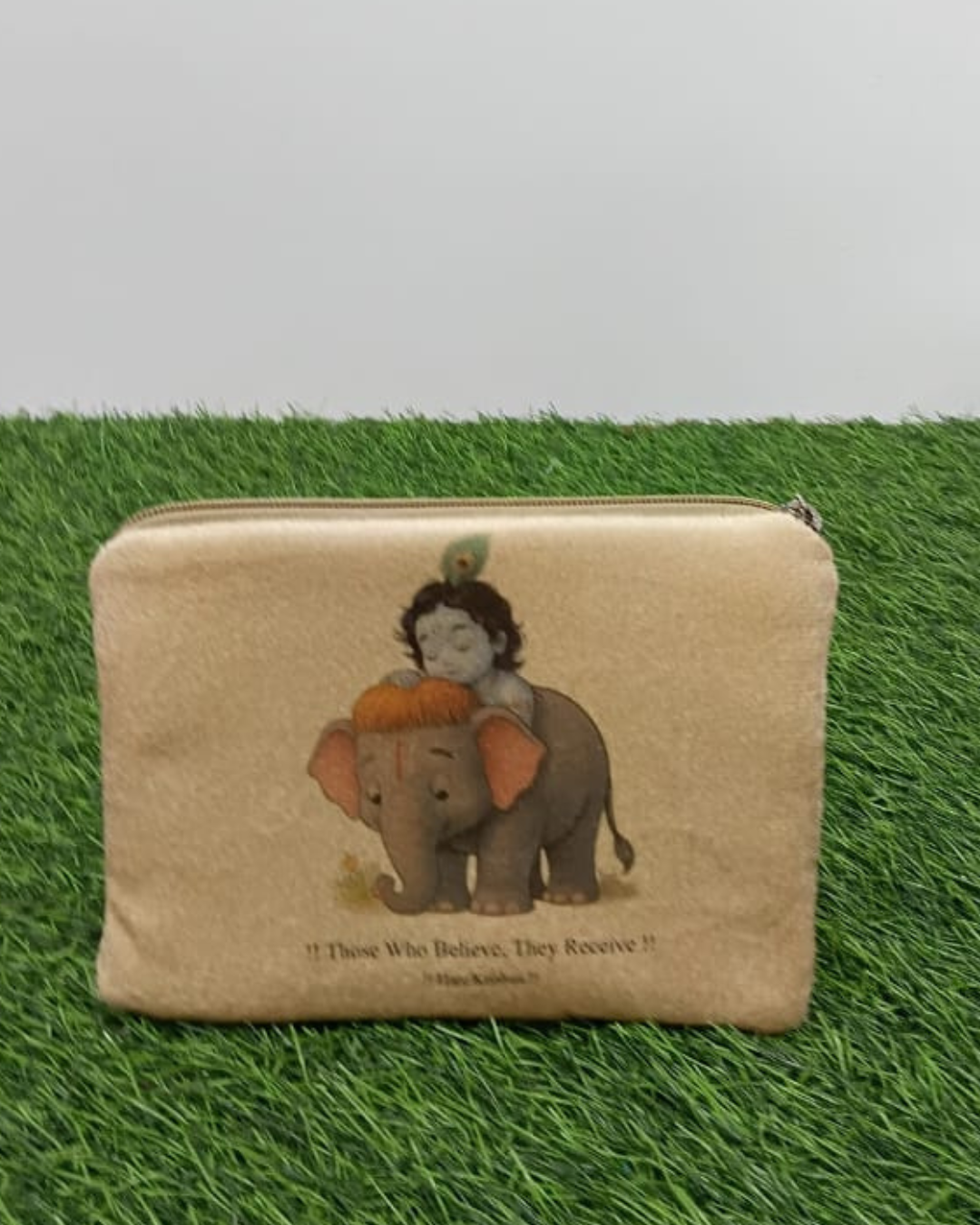 Velvet Printed Pouches