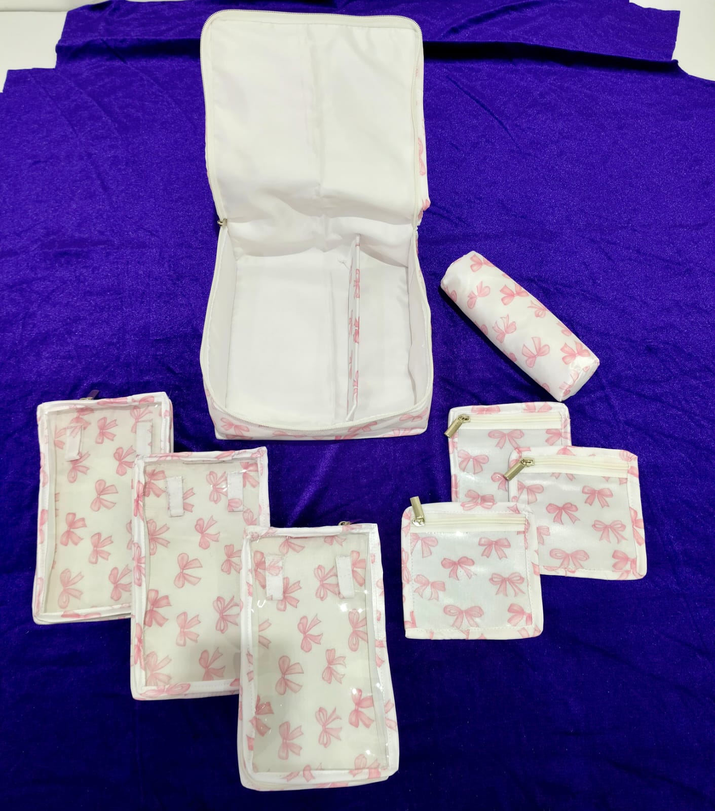 makeup set pouch