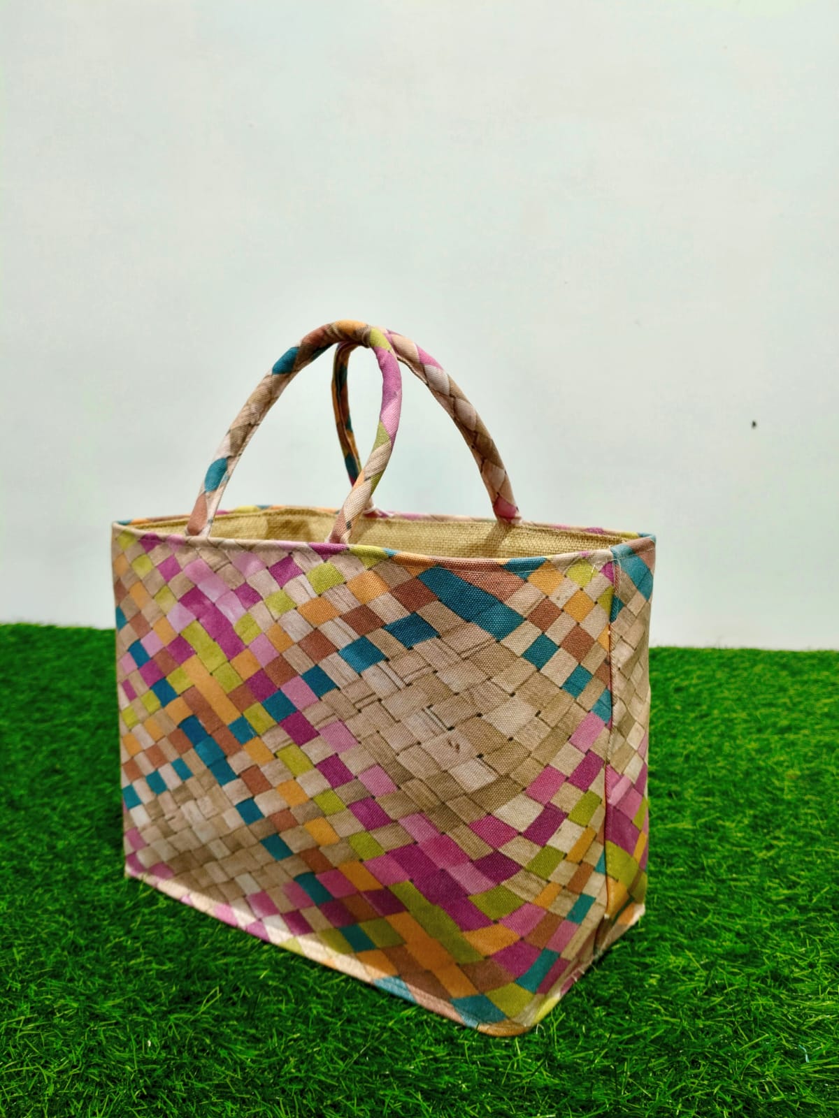 printed cotten olai bag