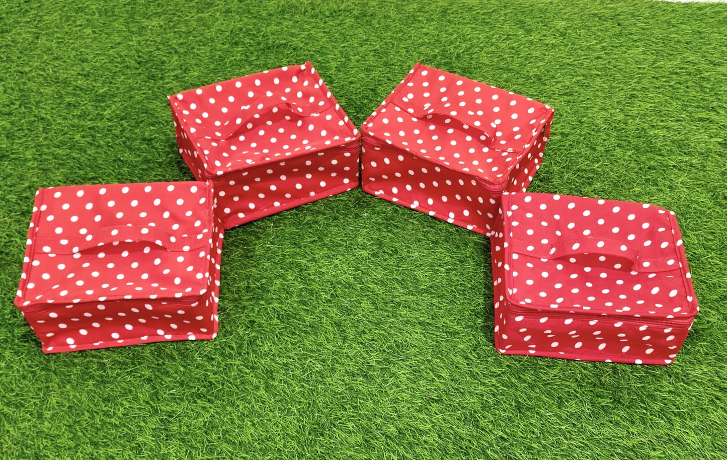 printed fabric jewelry  box