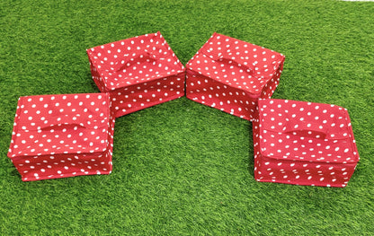 printed fabric jewelry  box