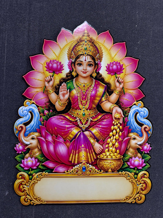 2027 Gajalakshmi die-cut divine calendar by Signature Roses